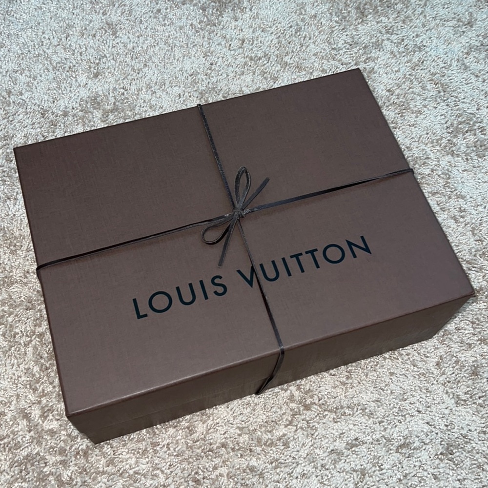 Louis Vuitton Medium / Large box with leather tie